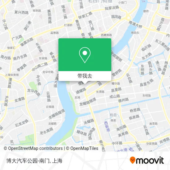 博大汽车公园-南门地图