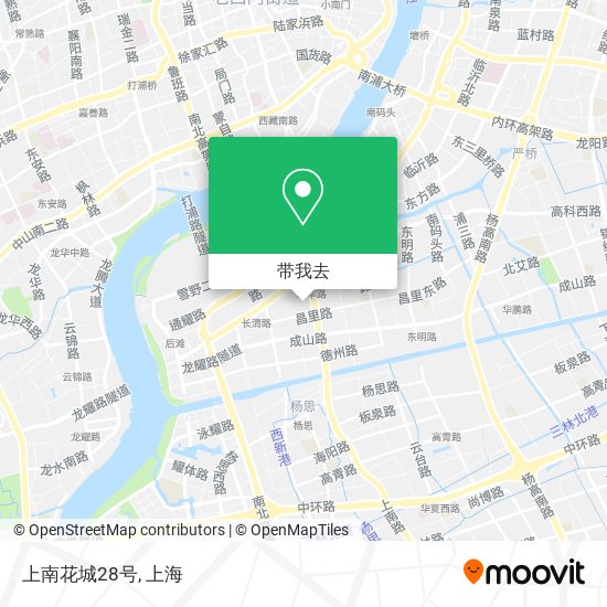 上南花城28号地图