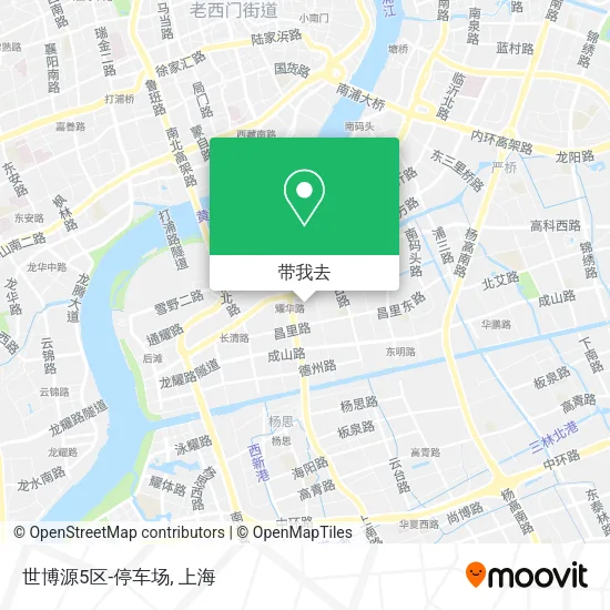 世博源5区-停车场地图