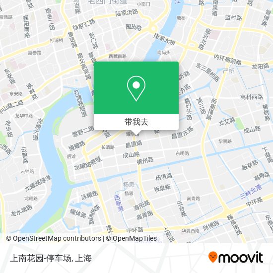 上南花园-停车场地图