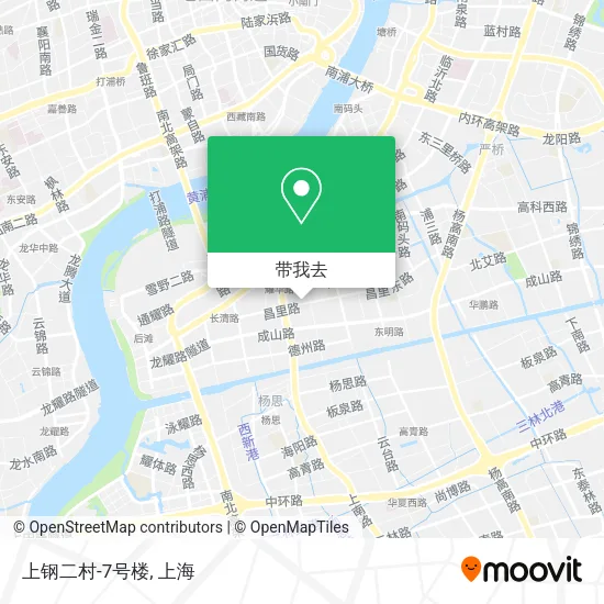 上钢二村-7号楼地图