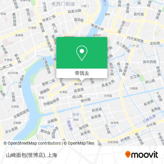 山崎面包(世博店)地图