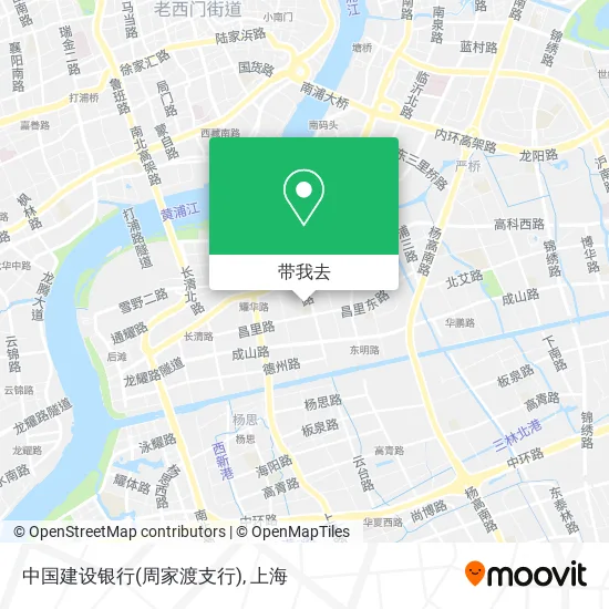 中国建设银行(周家渡支行)地图