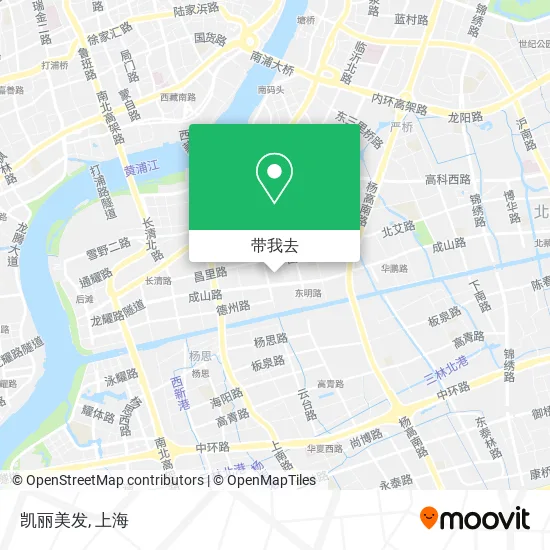 凯丽美发地图