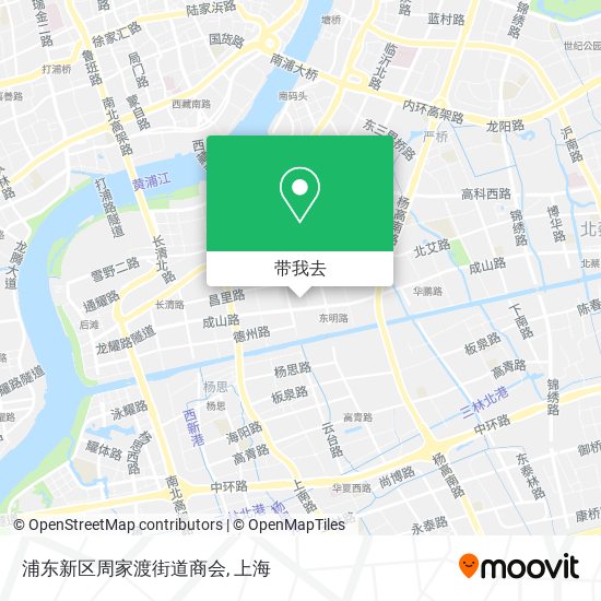 浦东新区周家渡街道商会地图