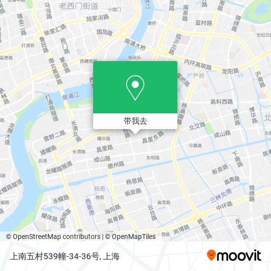 上南五村539幢-34-36号地图