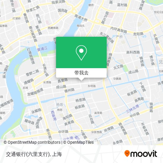 交通银行(六里支行)地图