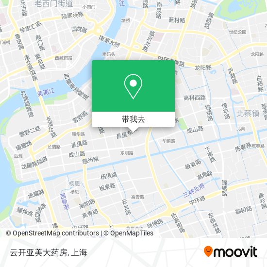 云开亚美大药房地图