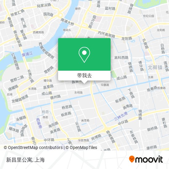 新昌里公寓地图