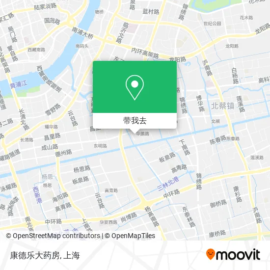 康德乐大药房地图