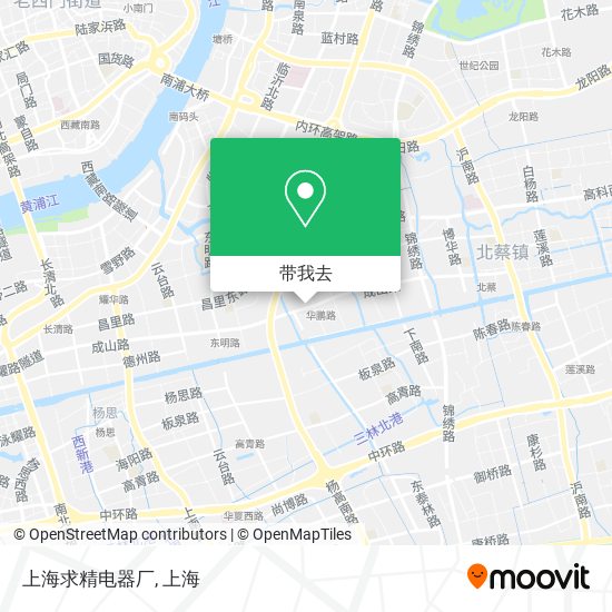 上海求精电器厂地图