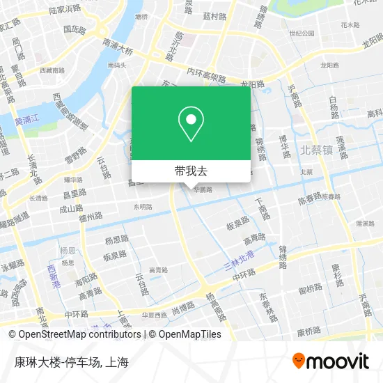 康琳大楼-停车场地图