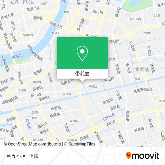 昌五小区地图