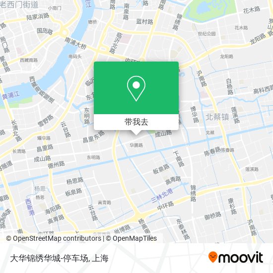 大华锦绣华城-停车场地图