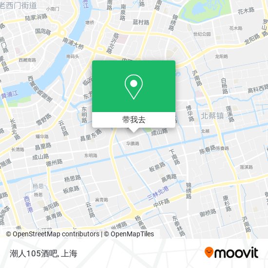 潮人105酒吧地图
