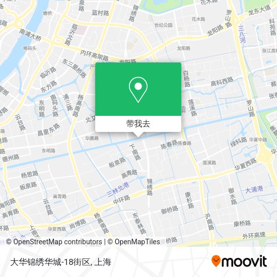 大华锦绣华城-18街区地图