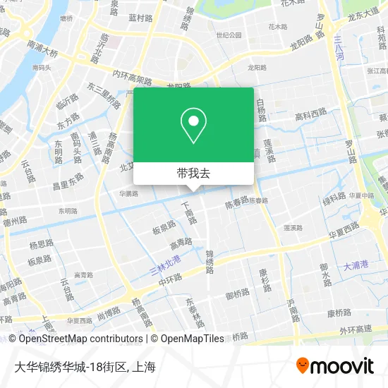 大华锦绣华城-18街区地图