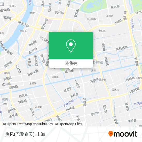 热风(巴黎春天)地图