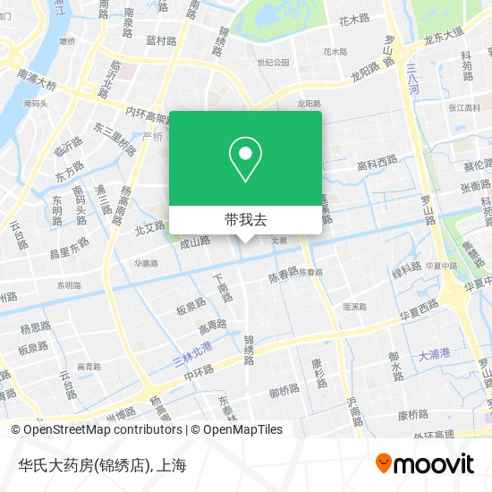 华氏大药房(锦绣店)地图