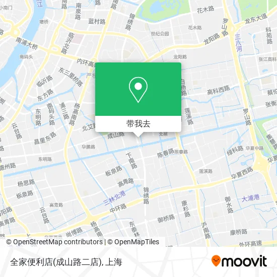 全家便利店(成山路二店)地图
