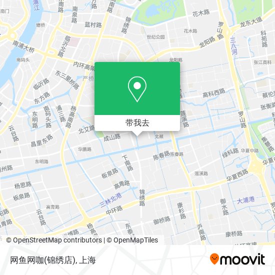 网鱼网咖(锦绣店)地图