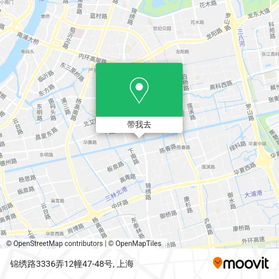锦绣路3336弄12幢47-48号地图