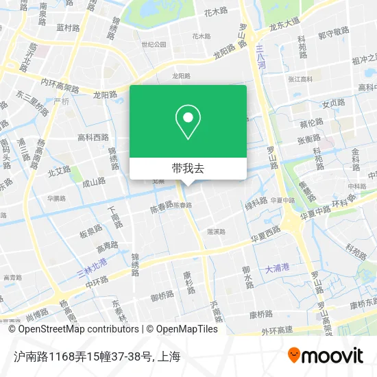 沪南路1168弄15幢37-38号地图