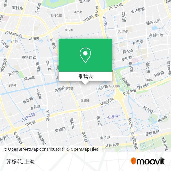 莲杨苑地图