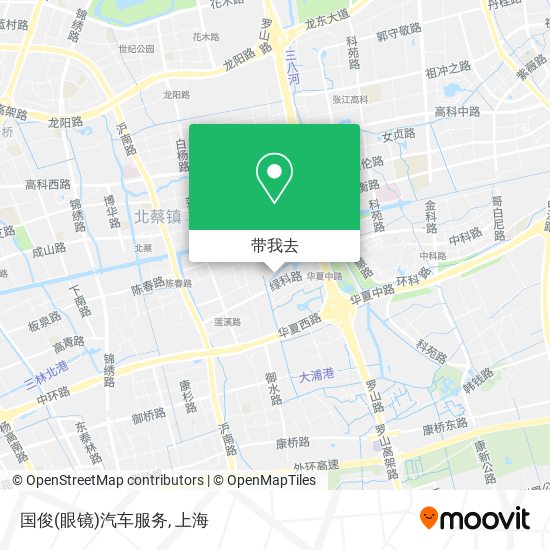 国俊(眼镜)汽车服务地图