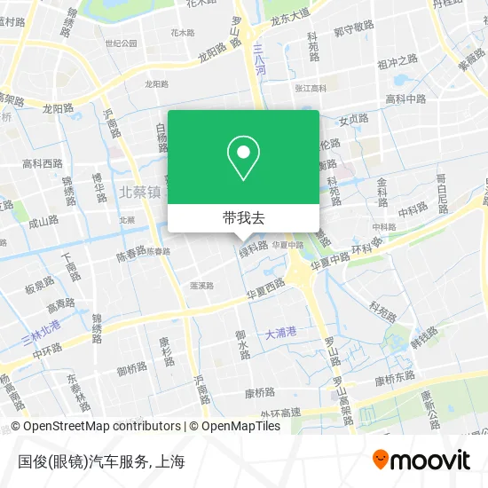 国俊(眼镜)汽车服务地图
