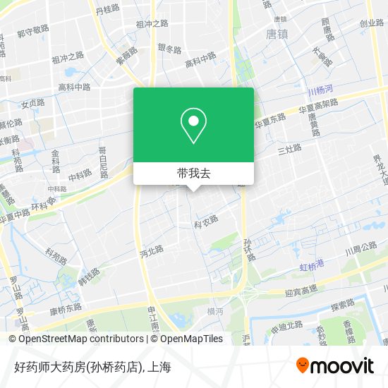 好药师大药房(孙桥药店)地图