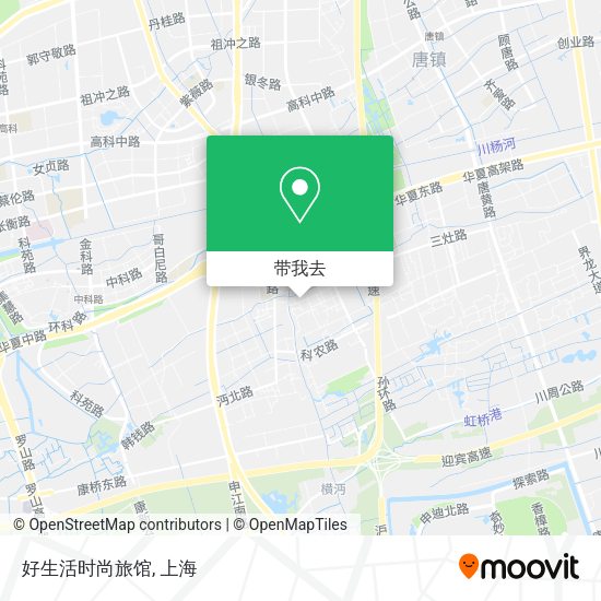 好生活时尚旅馆地图