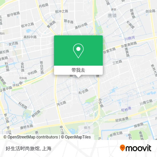 好生活时尚旅馆地图