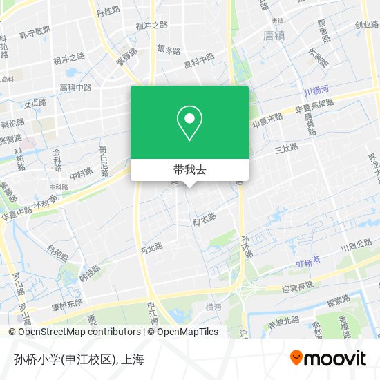 孙桥小学(申江校区)地图