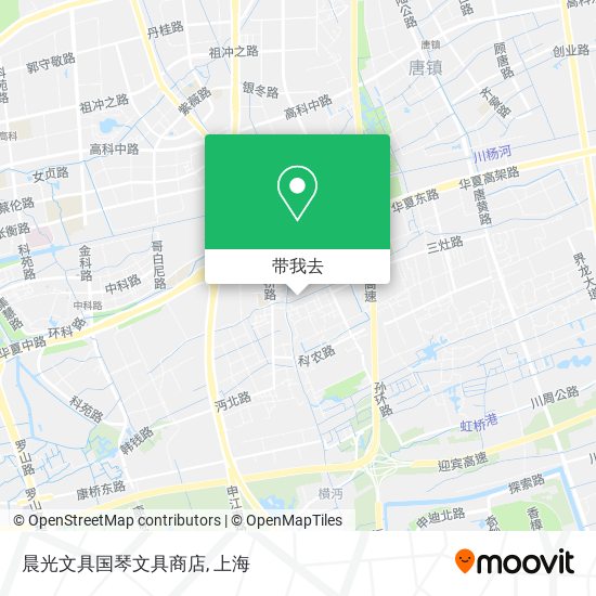 晨光文具国琴文具商店地图