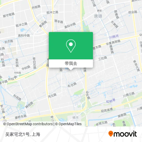 吴家宅北1号地图