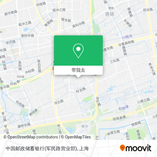 中国邮政储蓄银行(军民路营业部)地图