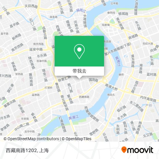 西藏南路1202地图