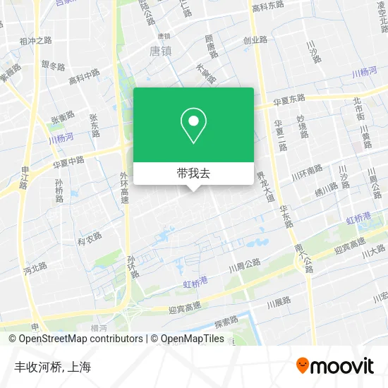 丰收河桥地图