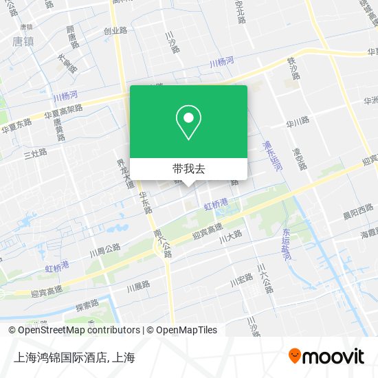 上海鸿锦国际酒店地图