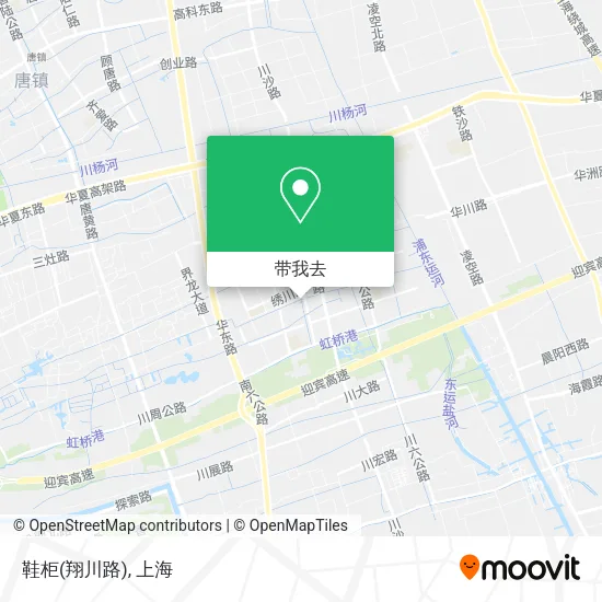 鞋柜(翔川路)地图