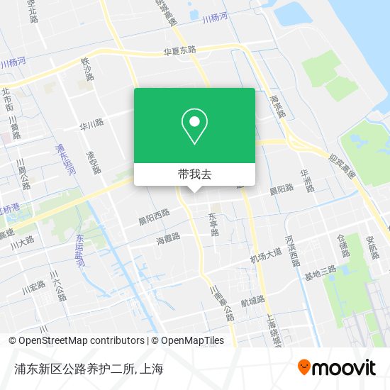 浦东新区公路养护二所地图