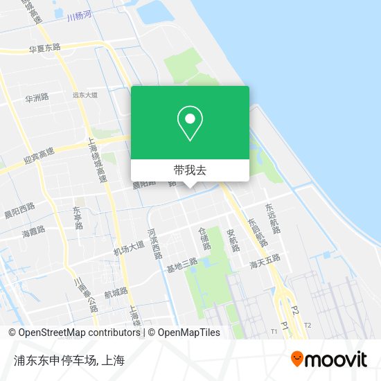 浦东东申停车场地图