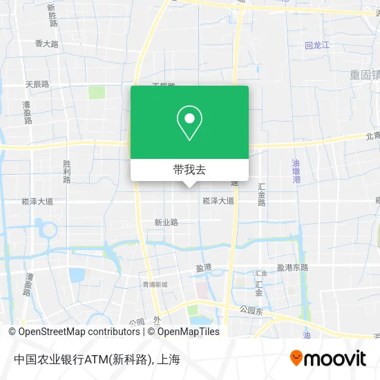 中国农业银行ATM(新科路)地图