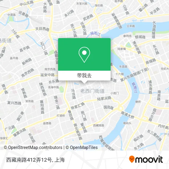 西藏南路412弄12号地图