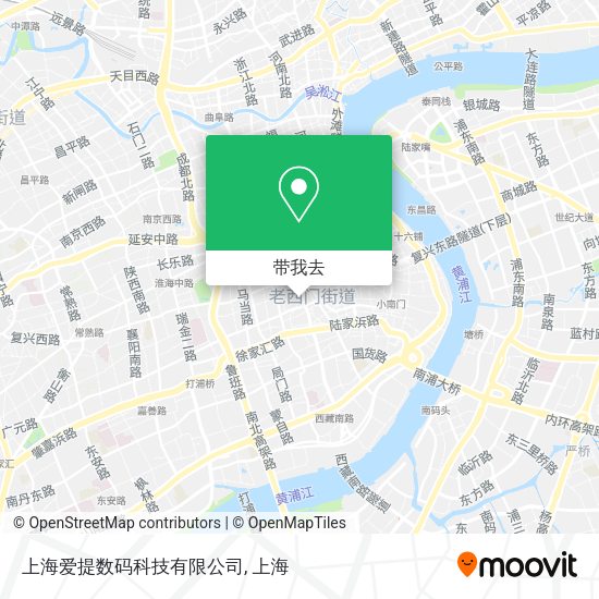 上海爱提数码科技有限公司地图