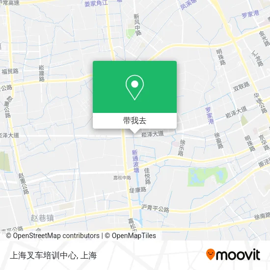 上海叉车培训中心地图