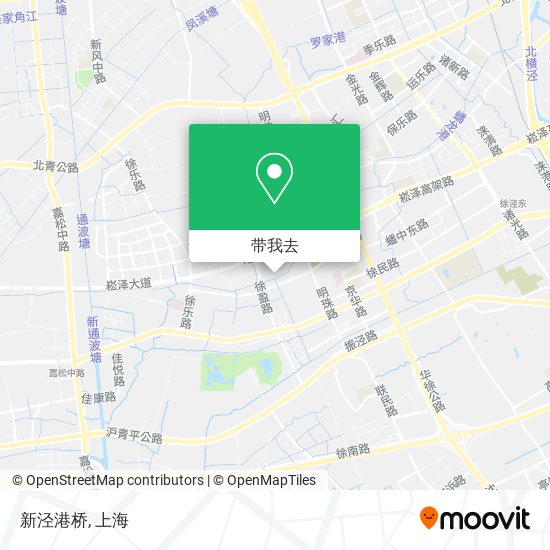 新泾港桥地图