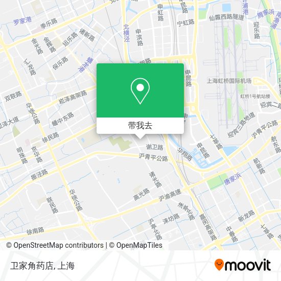 卫家角药店地图