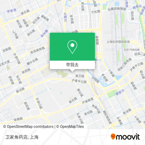 卫家角药店地图